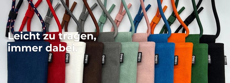 fitBAG Handytaschen in vielen Farben mit Trageband